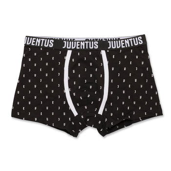 Boxer bianconeri da bambino con logo Juventus, Idee Regalo Natale, SKU z644000015, Immagine 0